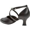 Diamant Dansschoenen voor dames 105-068-155 Standaard & Latin, Zwart Zwart Zwart Multicolor, 36 EU