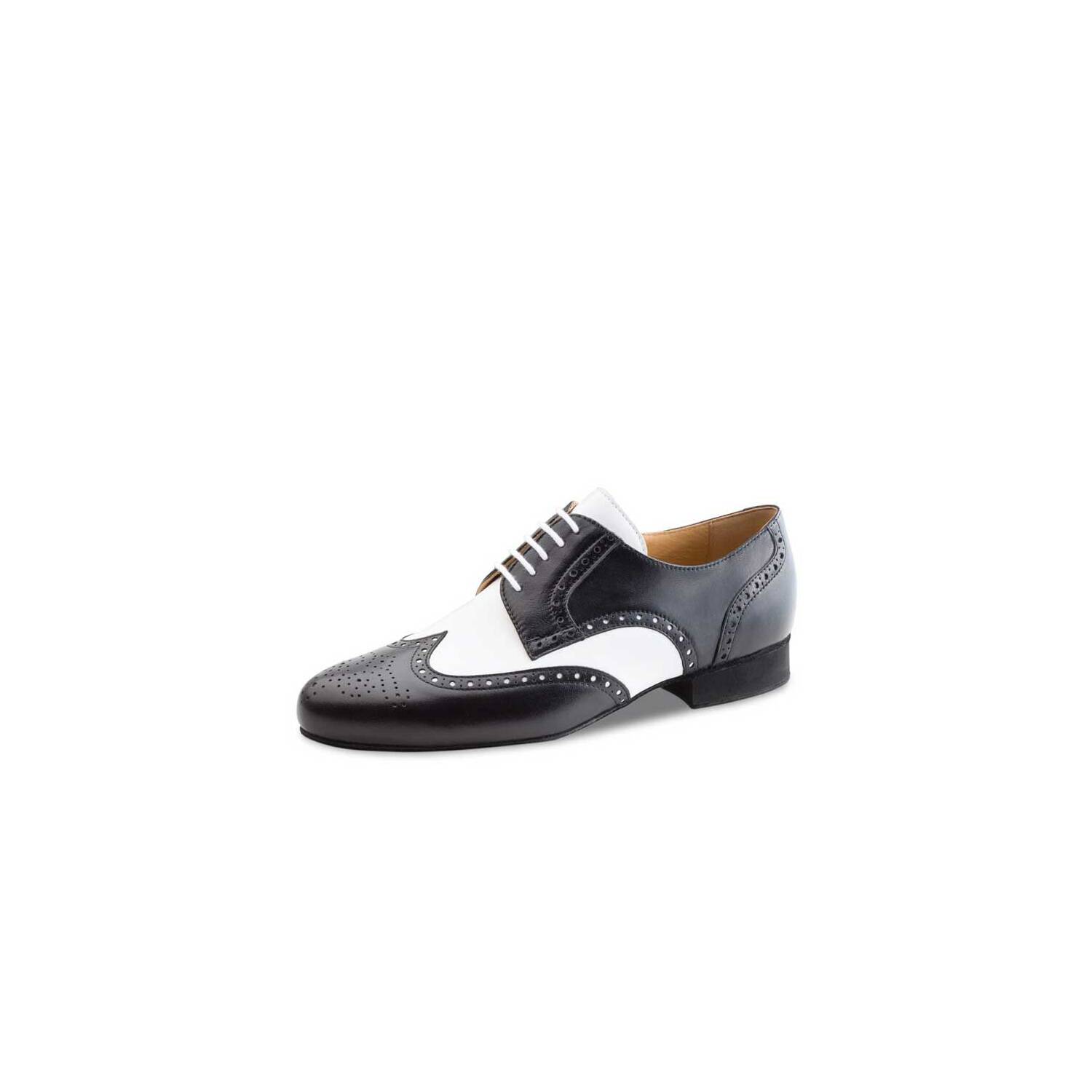 Werner Kern 28023 schwarz-weiss Herrentanzschuhe