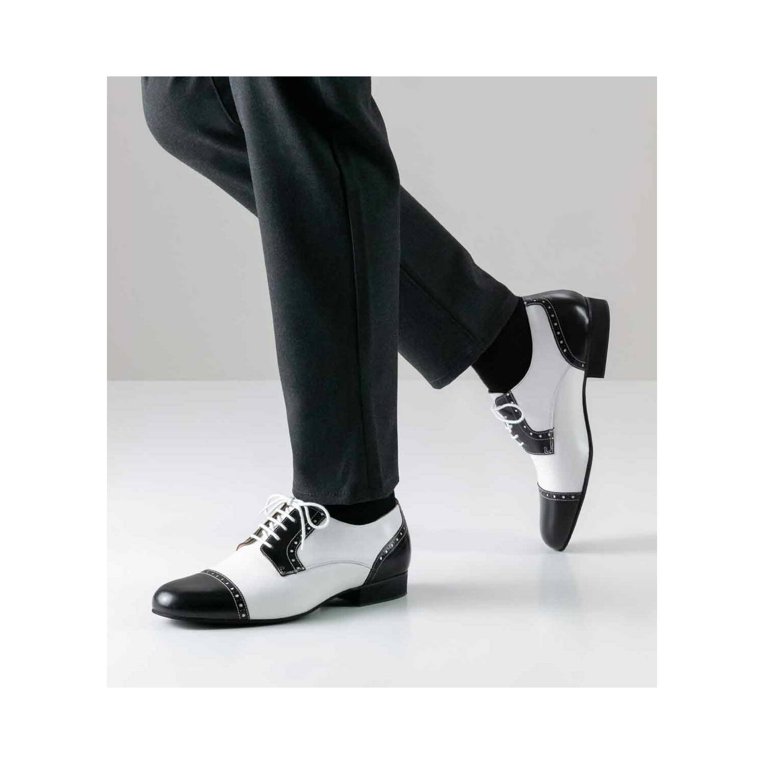 28051 bergamo schwarz-weiß tanzschuhe werner-kern