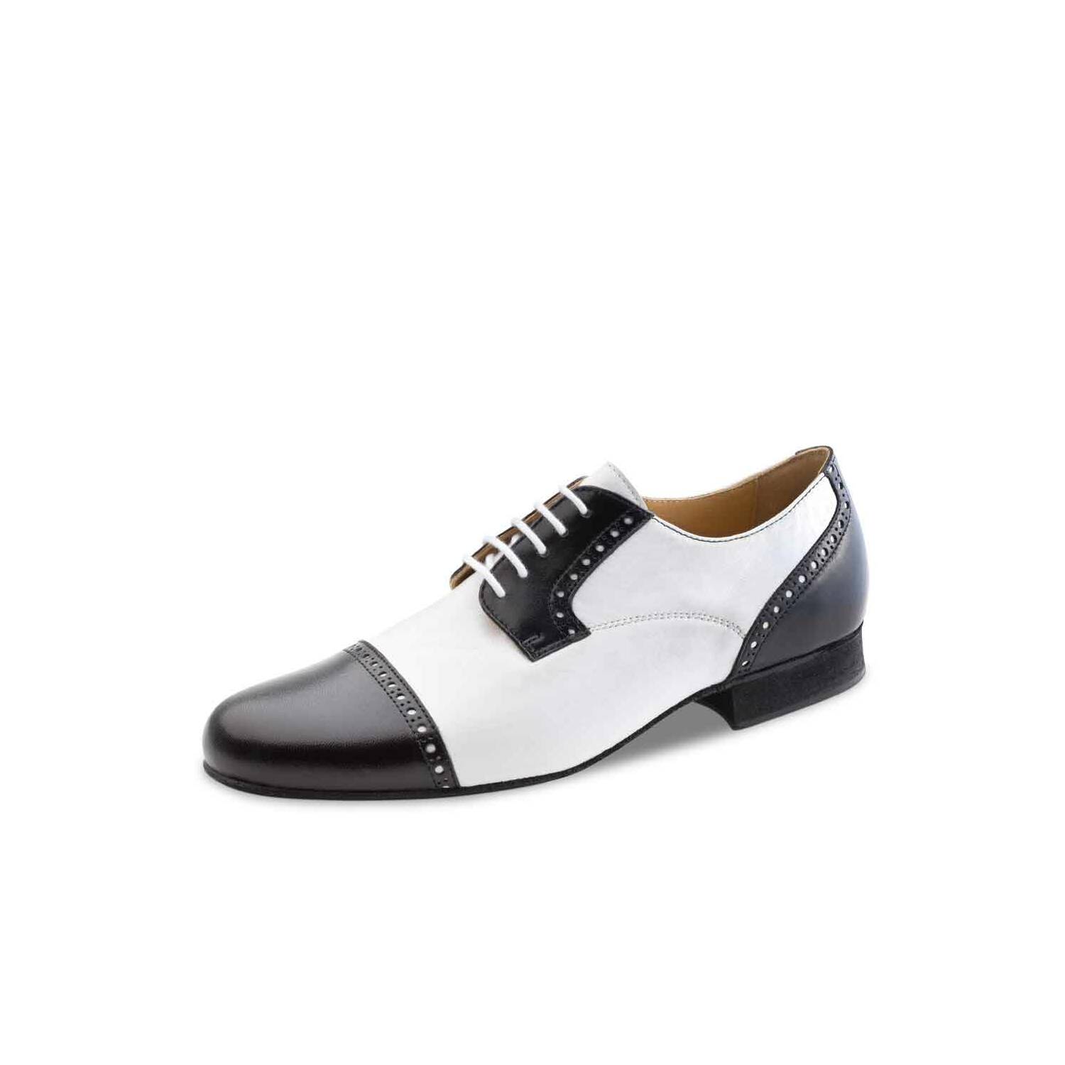 Werner Kern 28051 bergamo schwarz-weiß Herrentanzschuhe