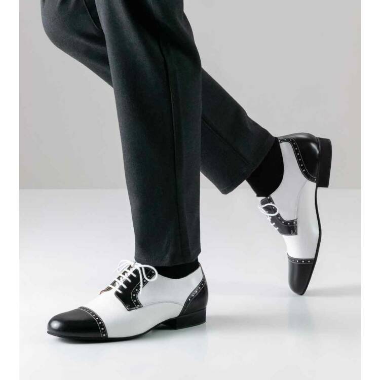 28051 bergamo schwarz-weiß tanzschuhe werner-kern