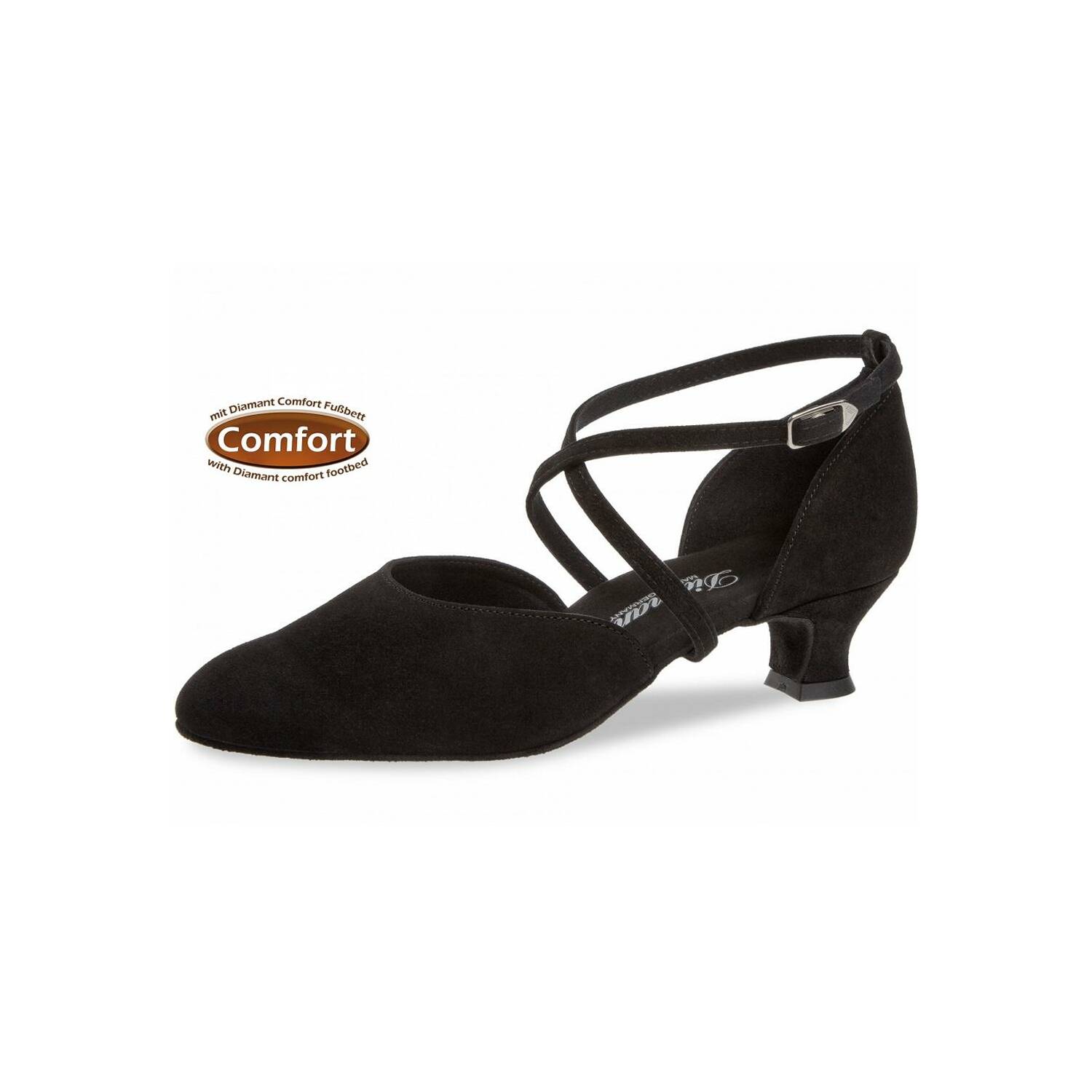 Breite Tanzschuhe Diamant 048-112-001