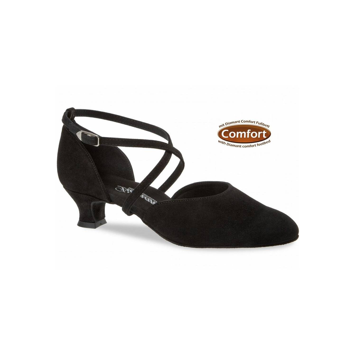Komfort Tanzschuhe geschlossen - Diamant 048-112-001