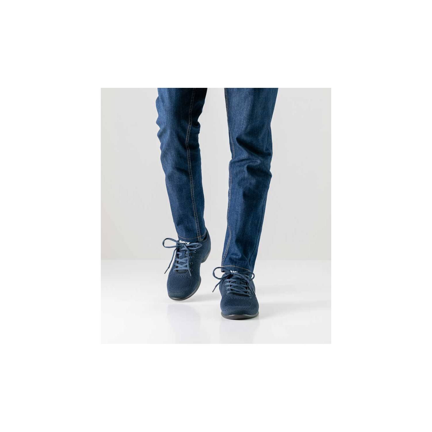 Anna Kern 4030 Bold Herren Sneaker blau 9 = 43 1/3