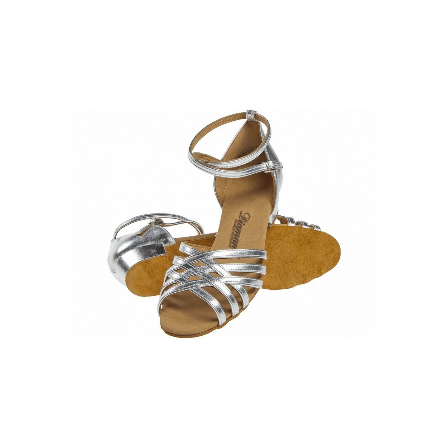 Diamant 008-035-013 Latein silber Absatz 2,8 cm