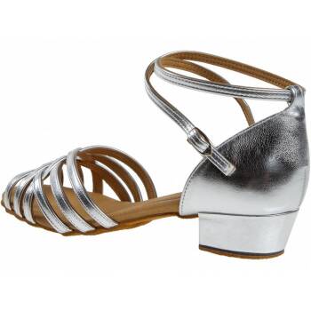 Tanzschuhe silber - Diamant 001-103-040