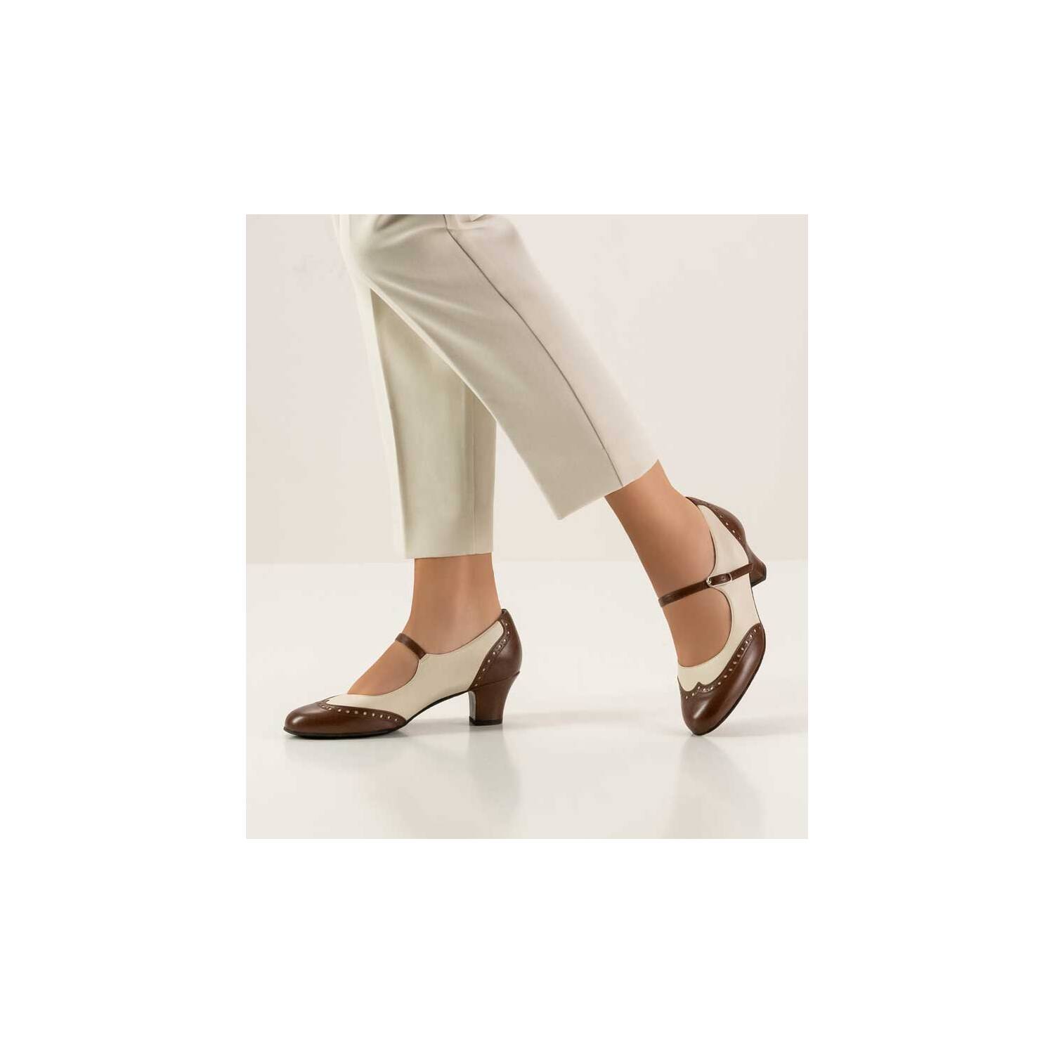 Werner Kern Swingschuhe Emma beige-braun