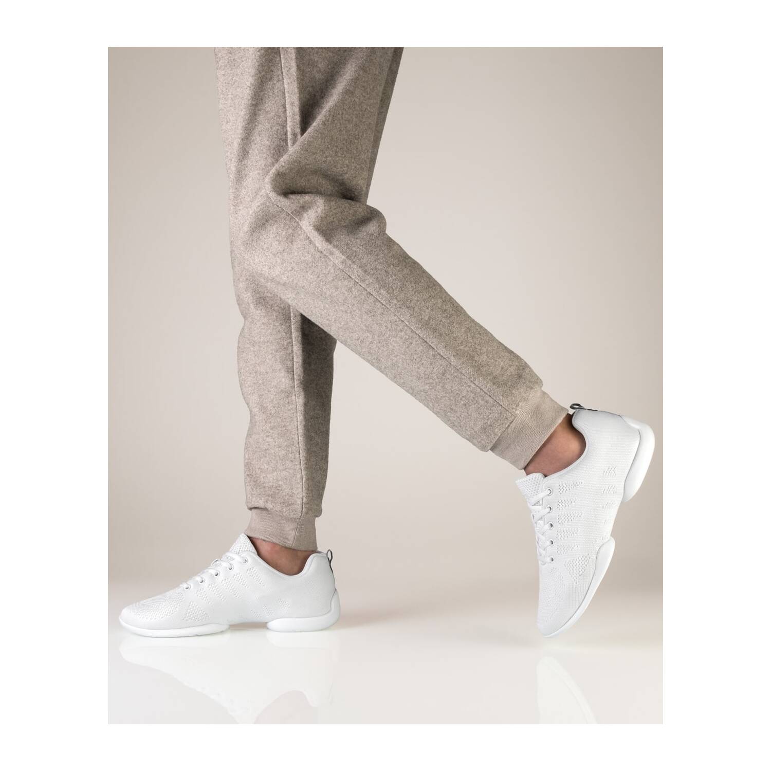 Anna Kern 4060 Suny Herren Tanz-Sneaker weiß 10,5 = 45 1/3