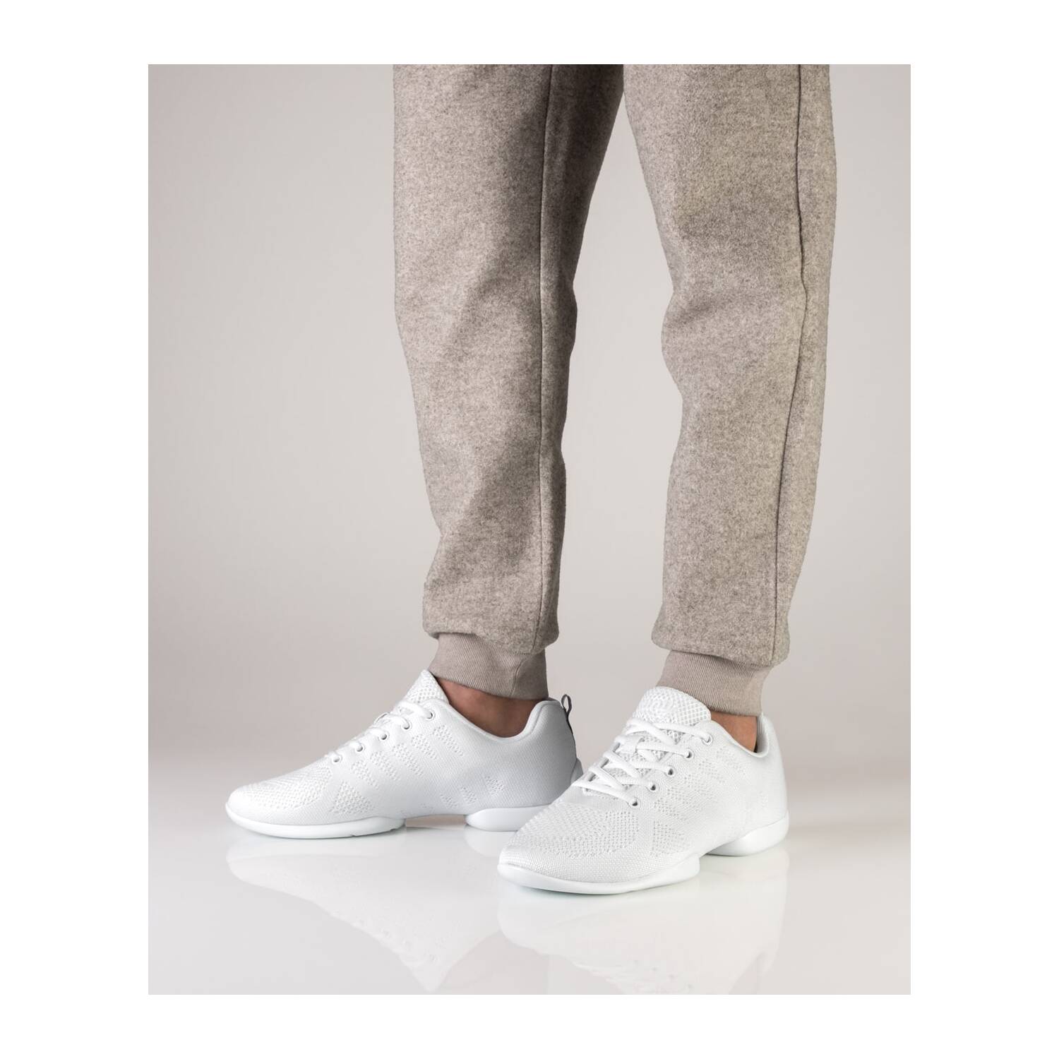 Anna Kern 4060 Suny Herren Tanz-Sneaker weiß 10,5 = 45 1/3