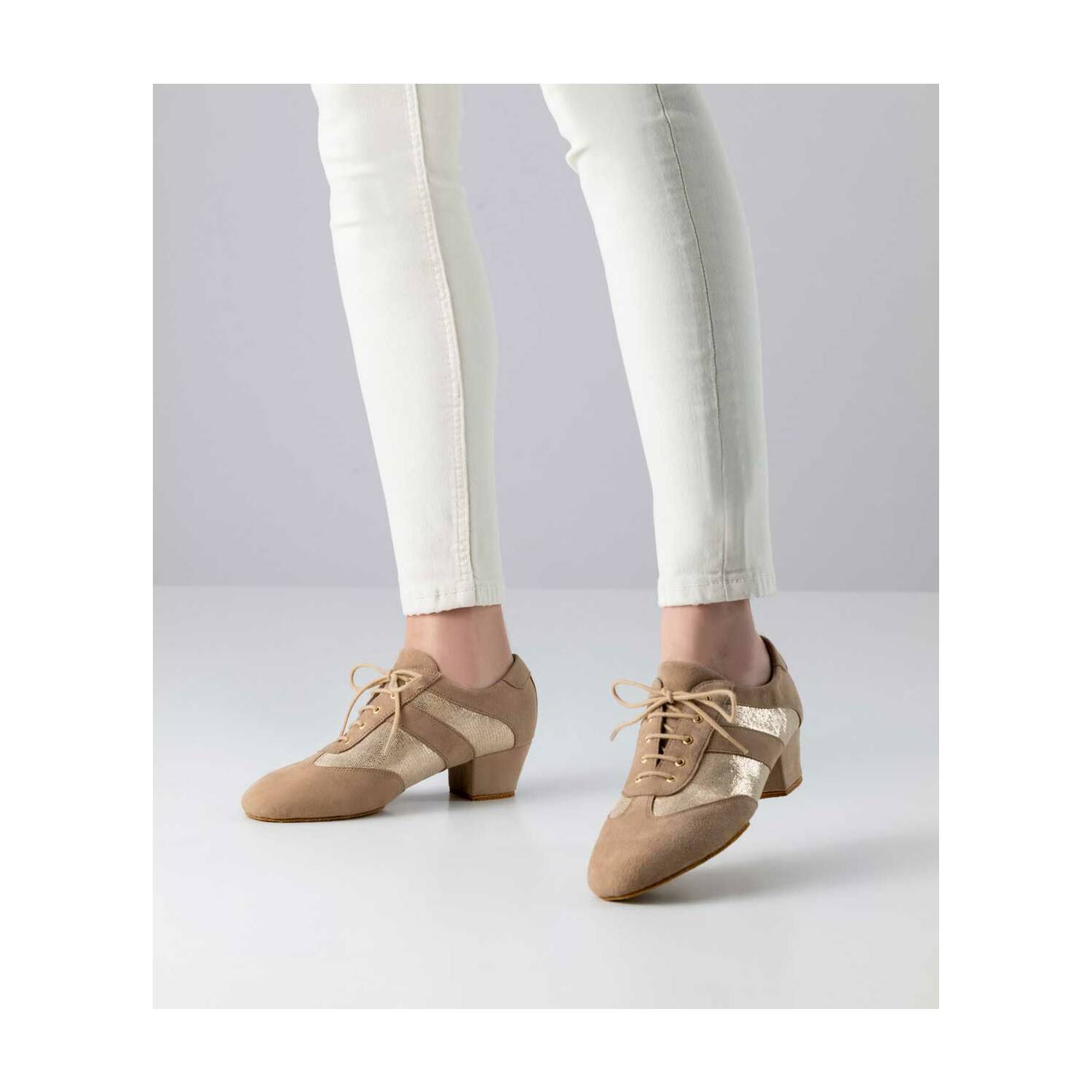 Anna Kern Sandrine Trainer beige-gold