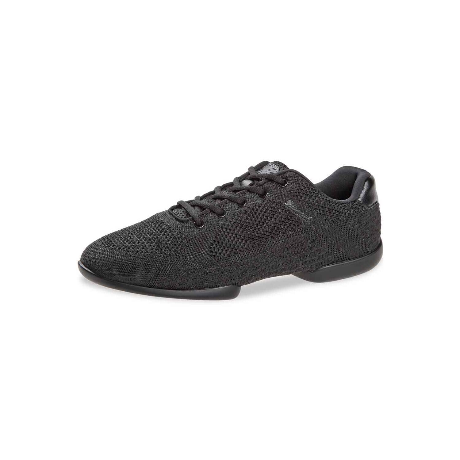 diamant 213-503-111 tanzsneaker schwarz geteilet Drehpunktsohle HioHop LineDance usw.