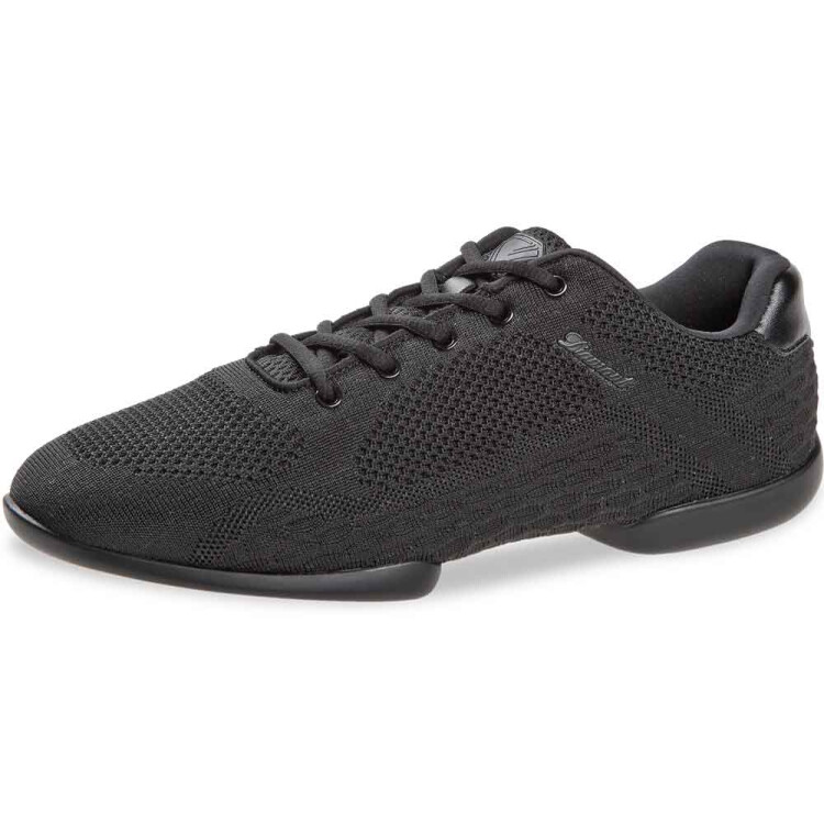 diamant 213-503-111 tanzsneaker schwarz geteilet Drehpunktsohle HioHop LineDance usw.