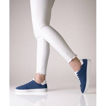 Anna-Kern Tanzsneaker für Damen in Blau-Weiß
