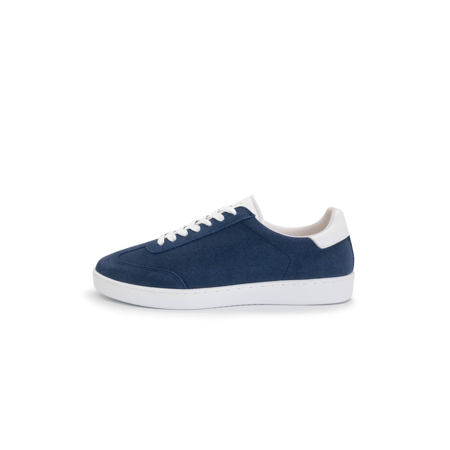 7005-Anna Kern - Blau weßer Sportschuhe für Damen mit durchgehender Schuhsohle