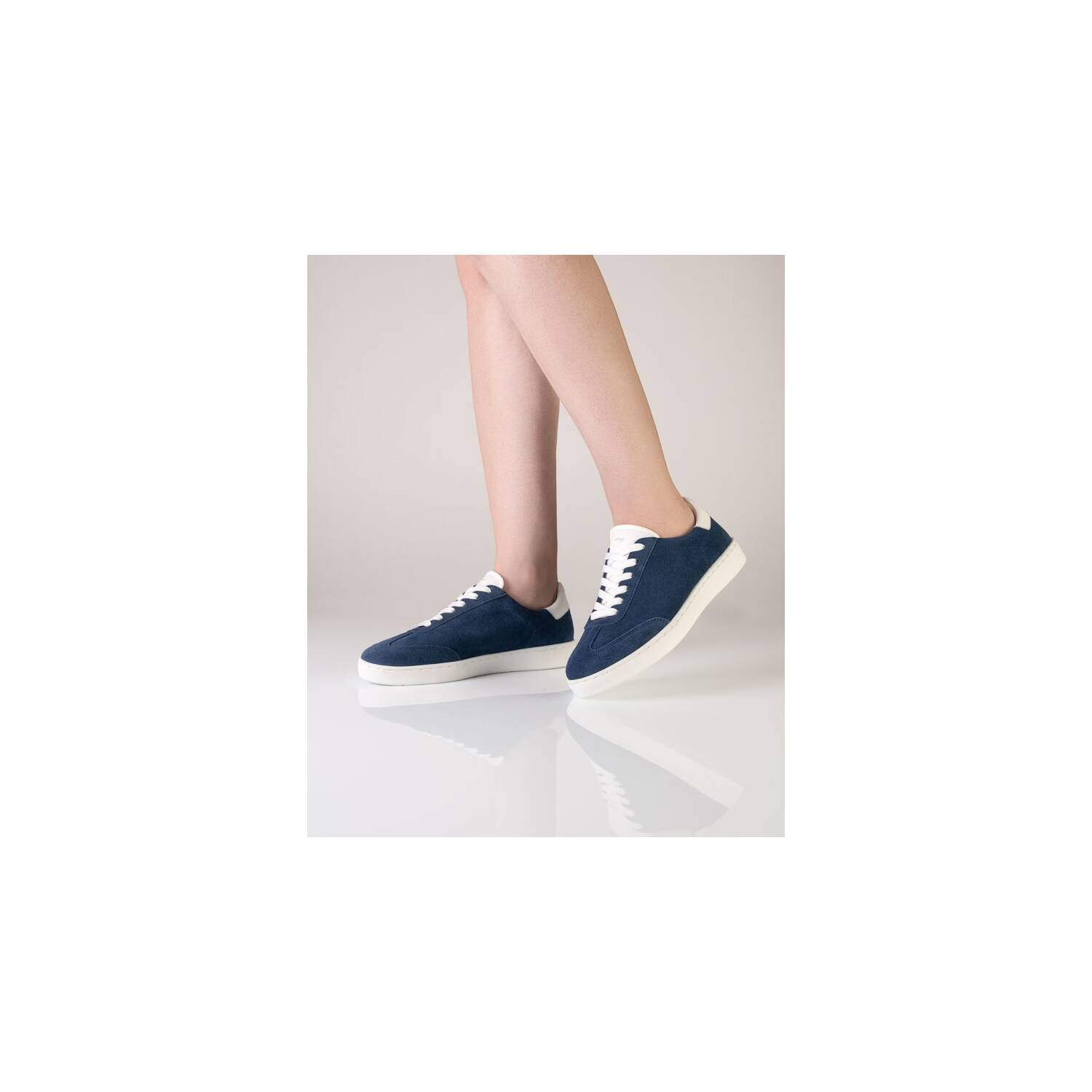 Anna Kern Suny 7005 Tanzneaker Damen Blau-Weiß 5,5 = 38 2/3