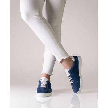 Anna Kern Suny 7005 Tanzneaker Damen Blau-Weiß 5,5 = 38 2/3