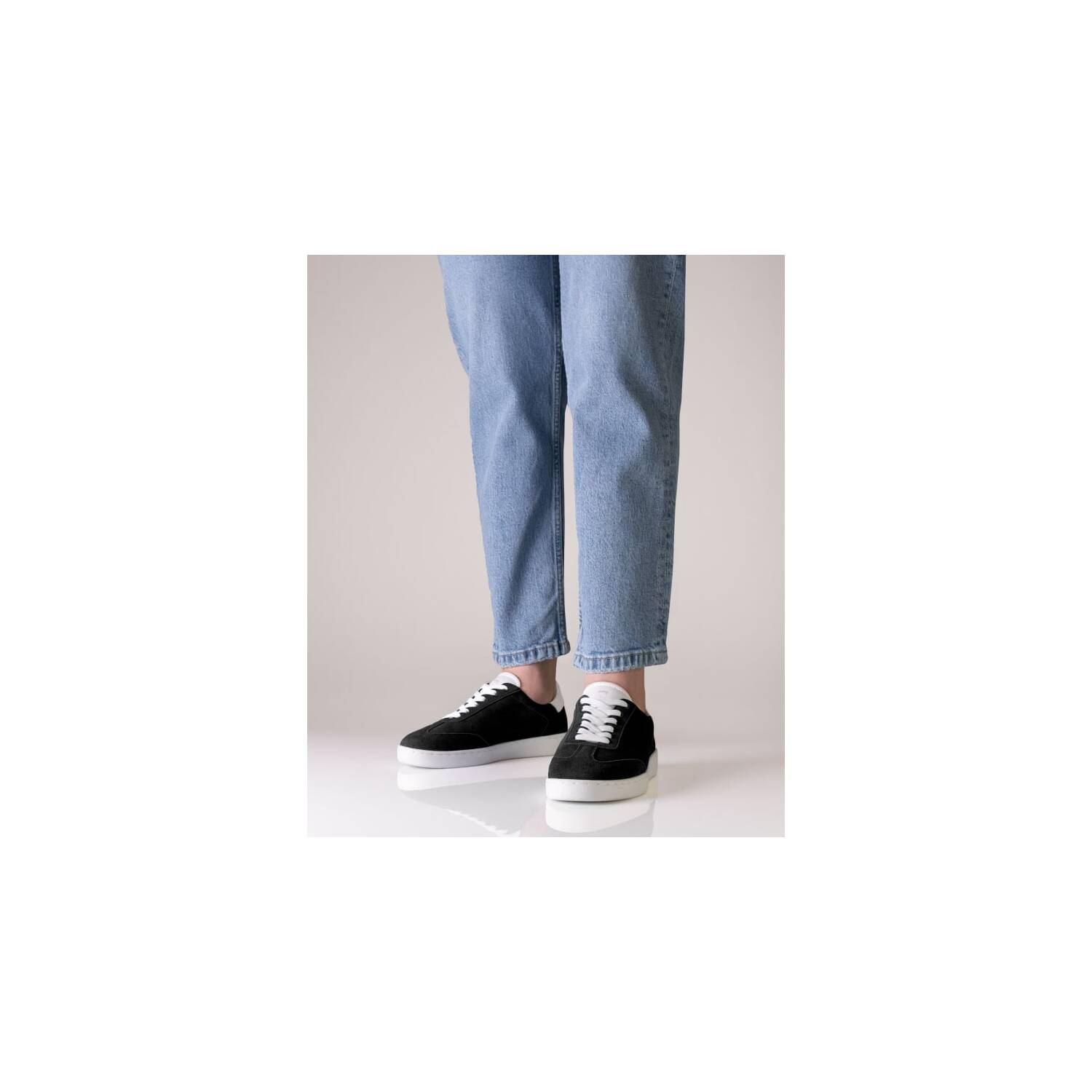 Anna Kern 7015 Suny Tanzsneaker Velour Schwarz 6,5 = 40