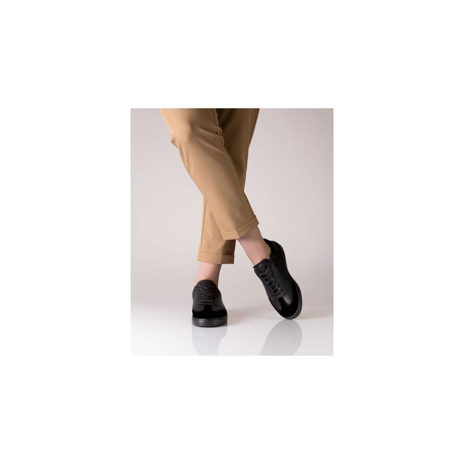 Anna Kern 7030 Suny Tanzsneaker Nappa Schwarz 5 = 38