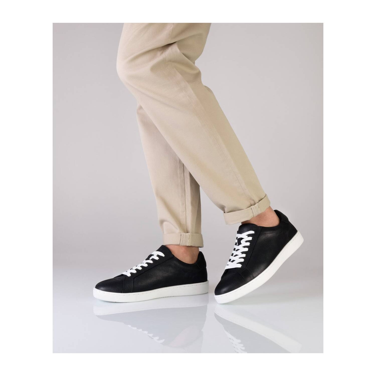 Anna Kern 7410 Suny Herren Tanzsneaker Nappa Schwarz