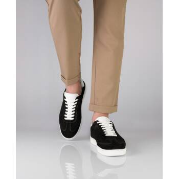 Anna Kern 7415 Suny Herren Tanzsneaker Velour Schwarz 6,5 = 40