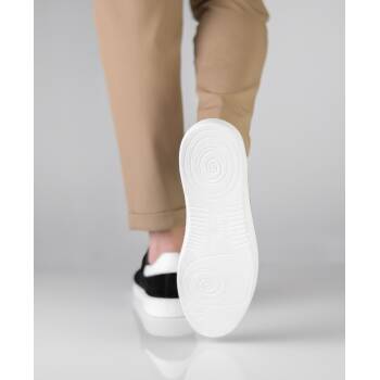 Anna Kern 7415 Suny Herren Tanzsneaker Velour Schwarz 6,5 = 40