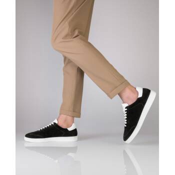 Anna Kern 7415 Suny Herren Tanzsneaker Velour Schwarz 8 = 42