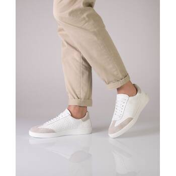 Anna Kern 7420 Suny Herren Tanzsneaker Beige-Weiß