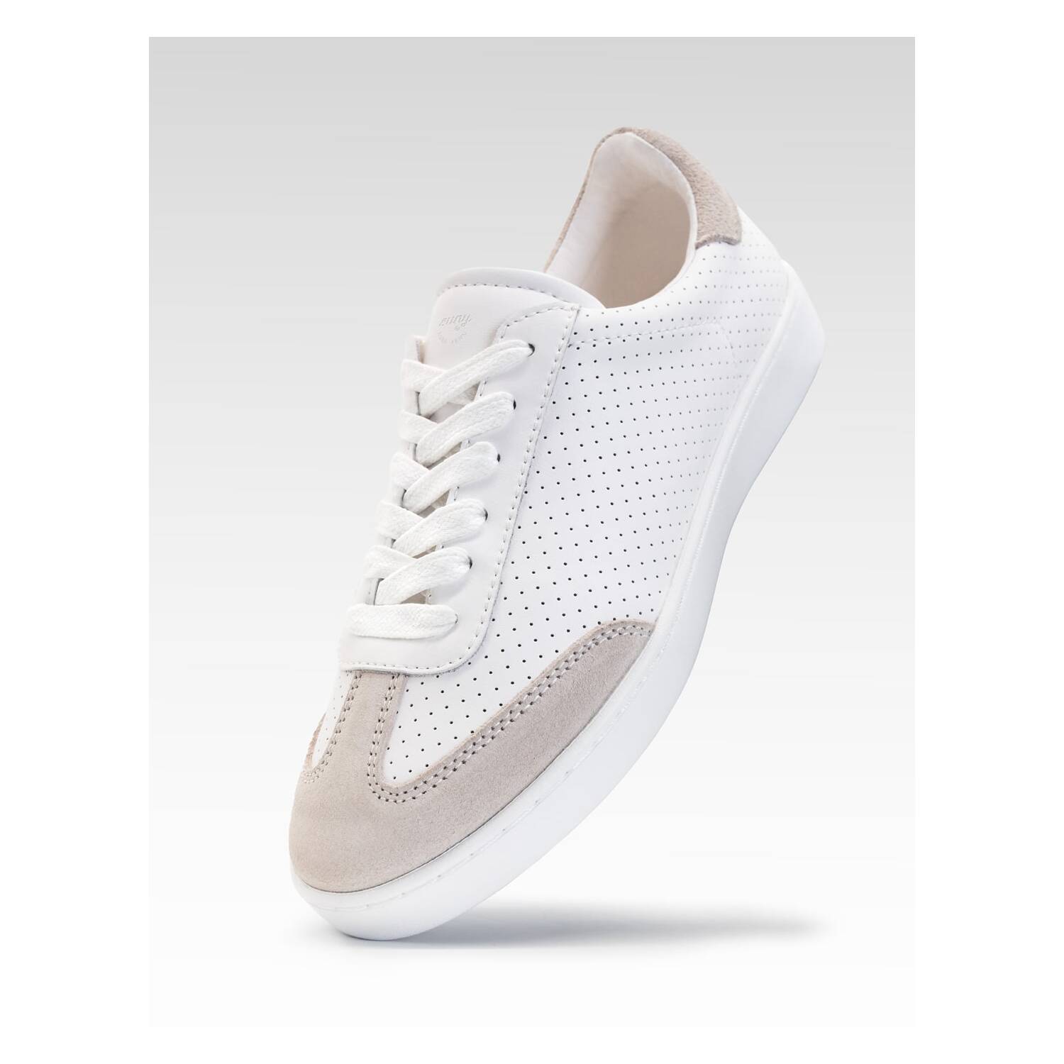Anna Kern 7420 Suny Herren Tanzsneaker Beige-Weiß 10,5 = 45 1/3
