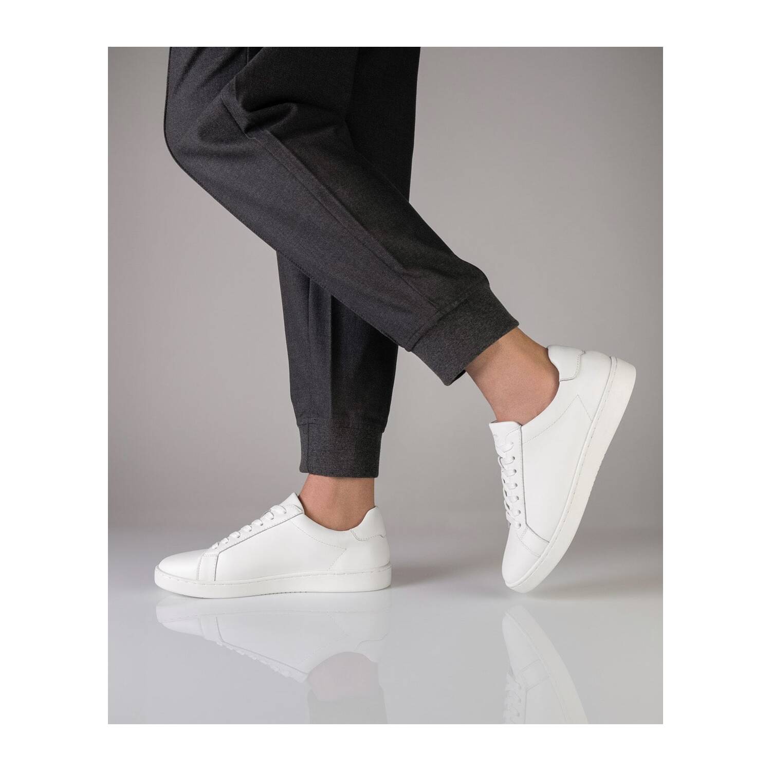 Anna Kern 7425 Suny Herren Tanzsneaker Nappa Weiß