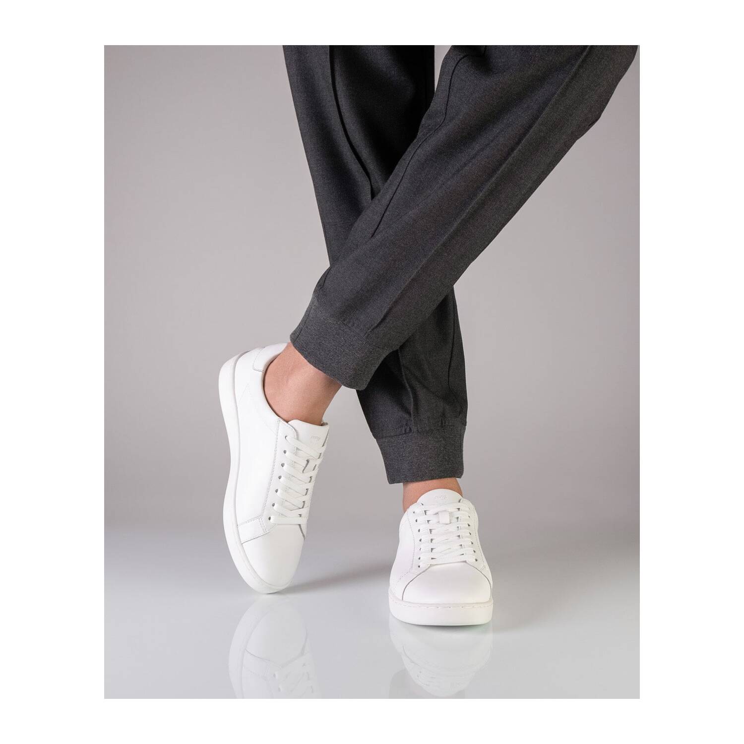 Anna Kern 7425 Suny Herren Tanzsneaker Nappa Weiß 9 = 43 1/3