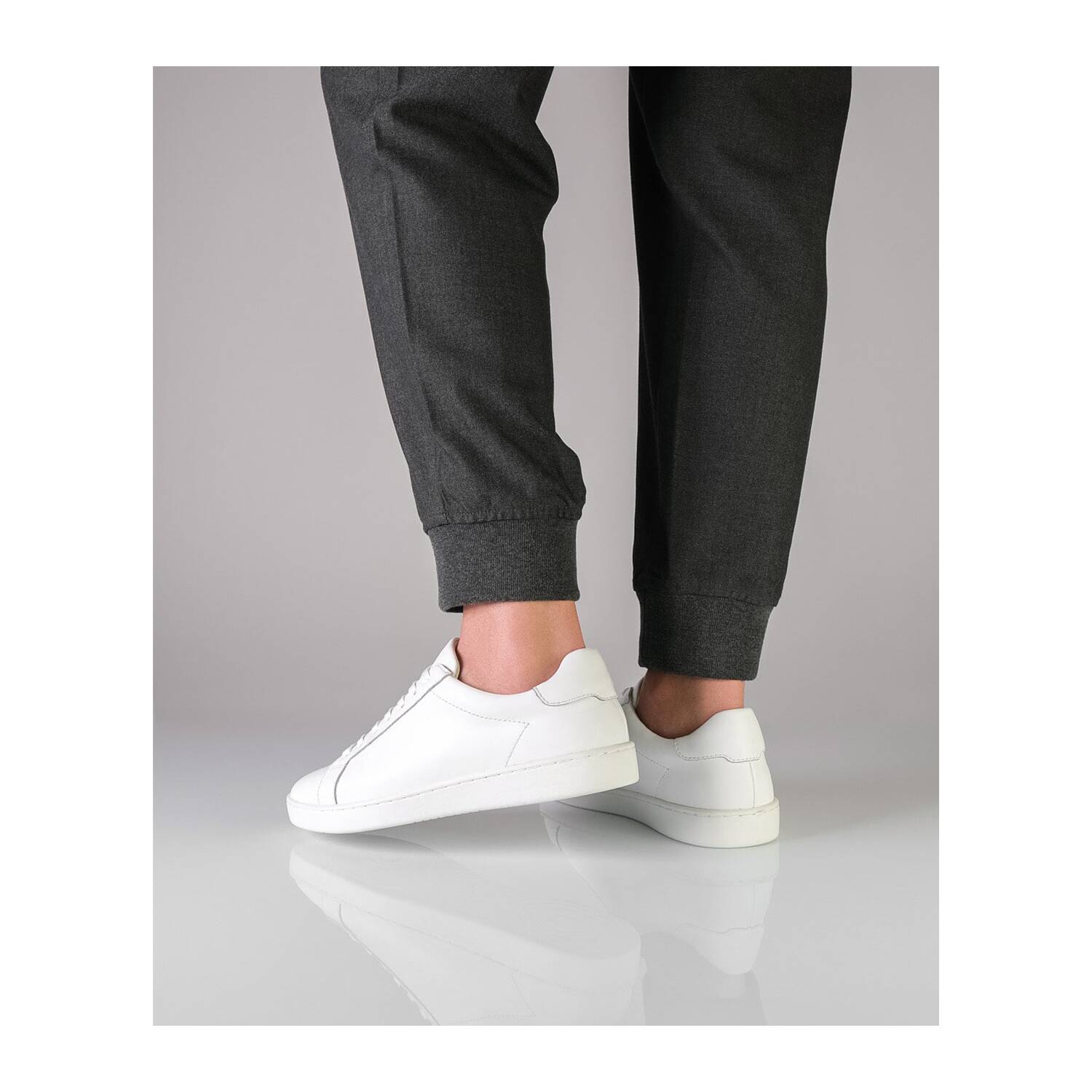 Anna Kern 7425 Suny Herren Tanzsneaker Nappa Weiß 9 = 43 1/3