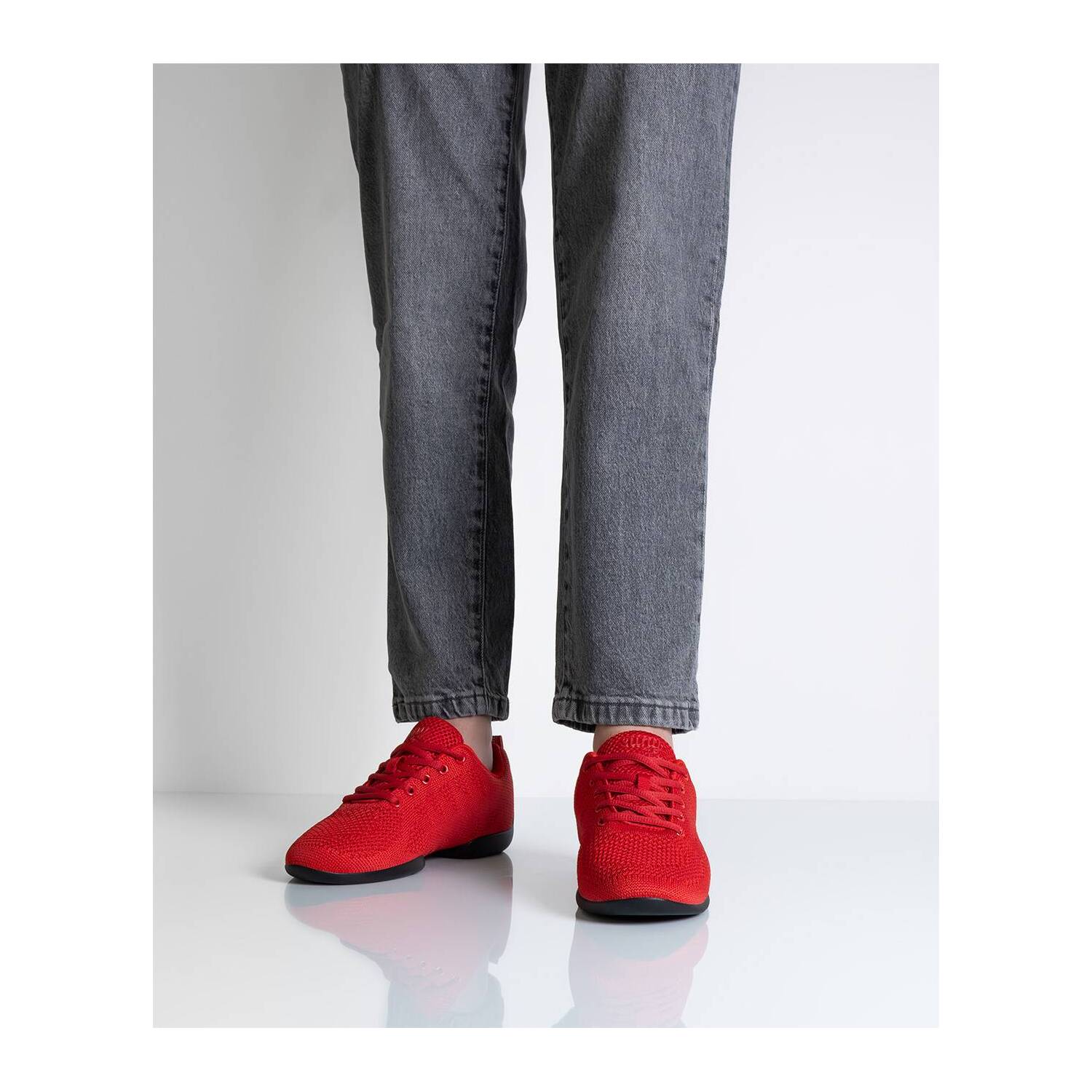 Tanzsneaker für Damen von Anna Kern Modell Suny 190 in Rot