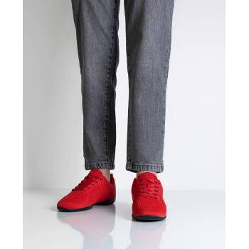 Tanzsneaker für Damen von Anna Kern Modell Suny 190 in Rot