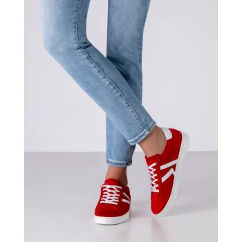 Werner Kern Tanzsneaker für Damen Modell Darcey in Rot