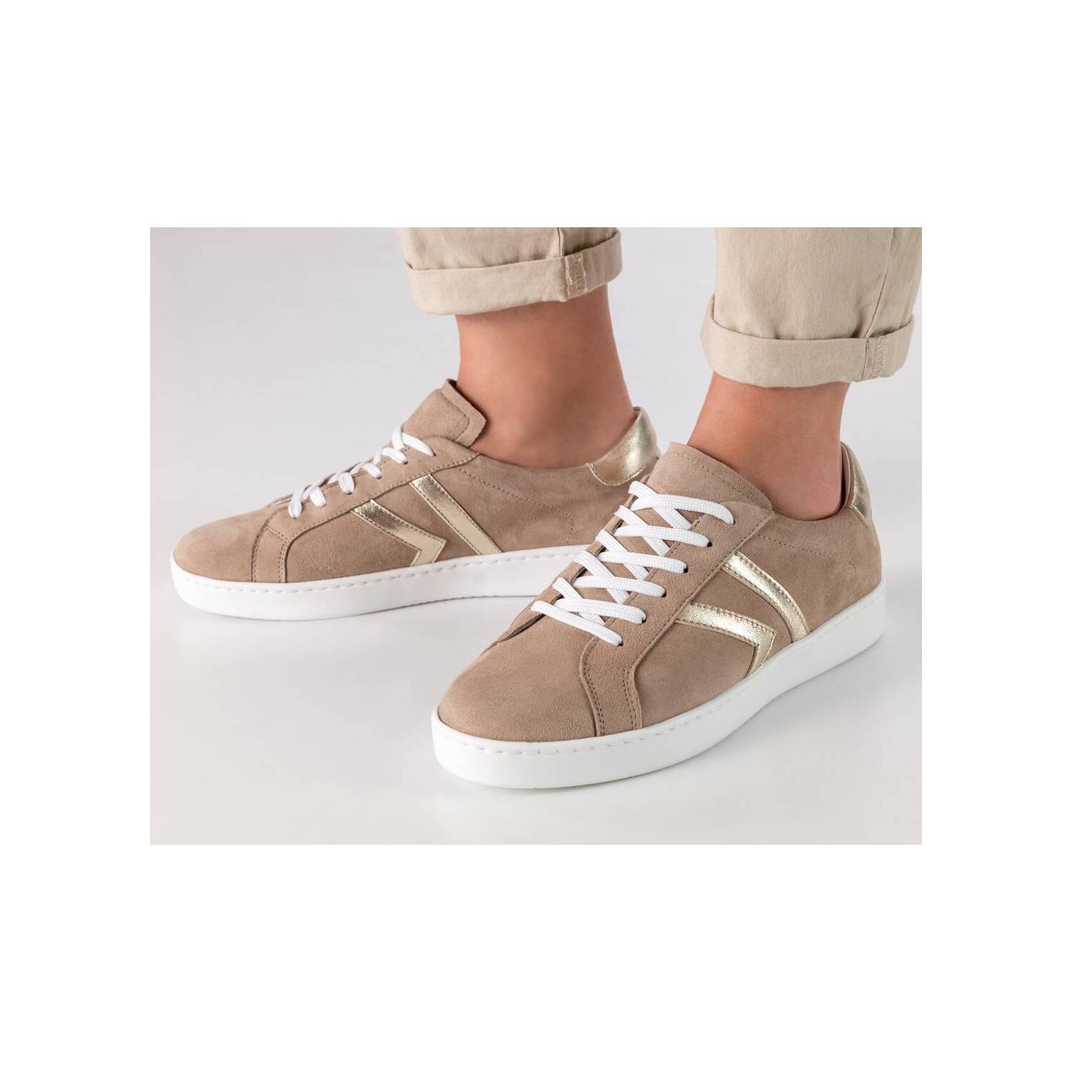 Werner Kern Darcey Damen Tanzsneaker Beige