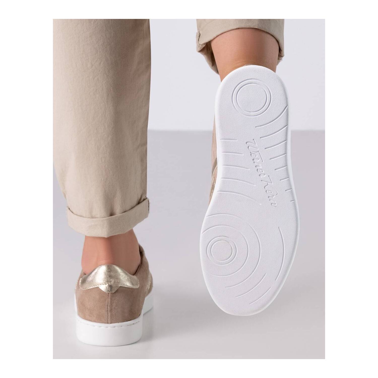 Werner Kern Darcey Damen Tanzsneaker Beige