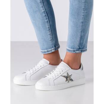 Werner Kern Damensneaker Heaven in Weiß mit seitlichem Stern