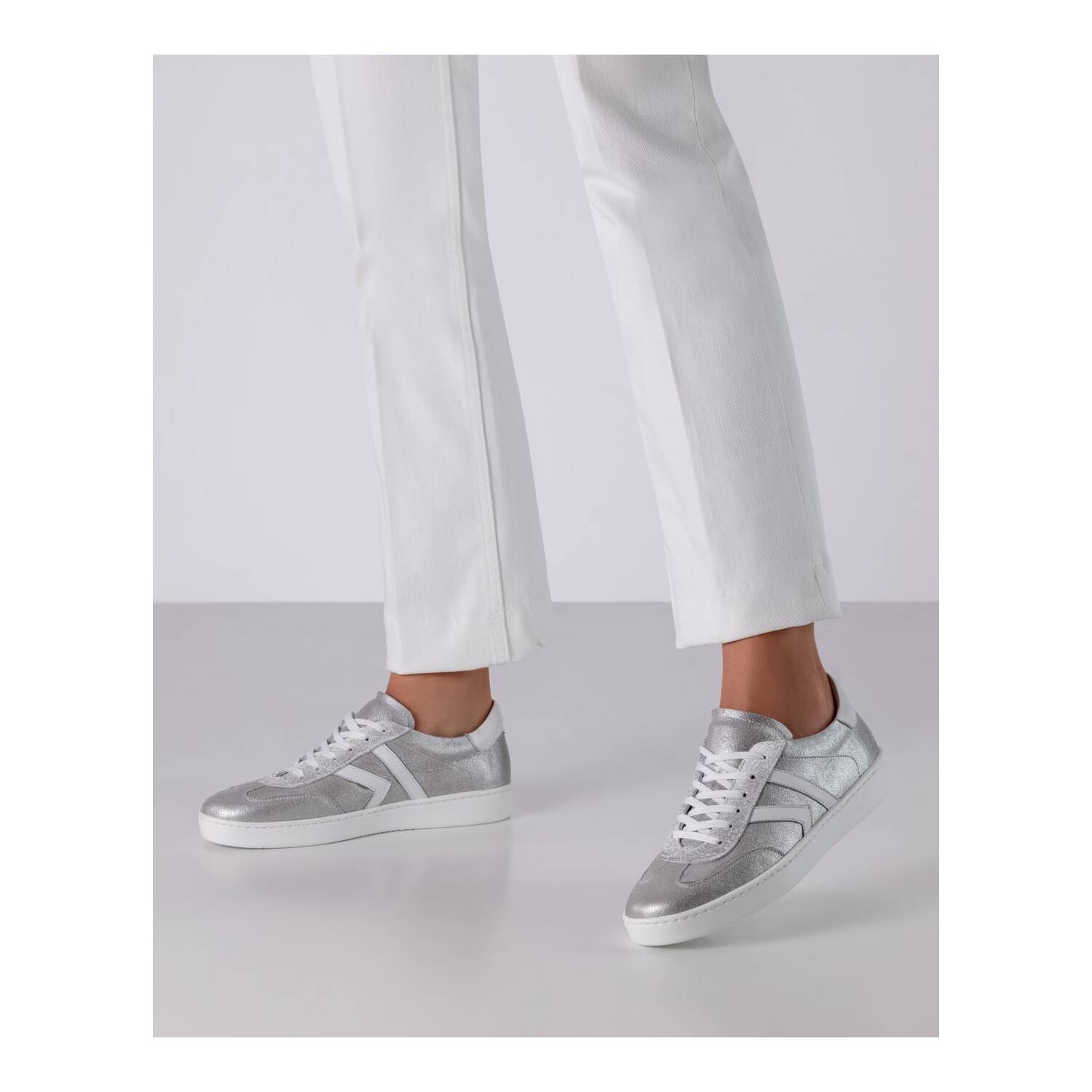 Werner Kern Damensneaker Lacey in Silber