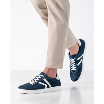 Sneaker von Werner Kern Salerno Comfort in Denimblau