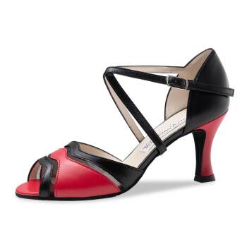 Werner Kern Portia Damenschuhe in schwarz-rot