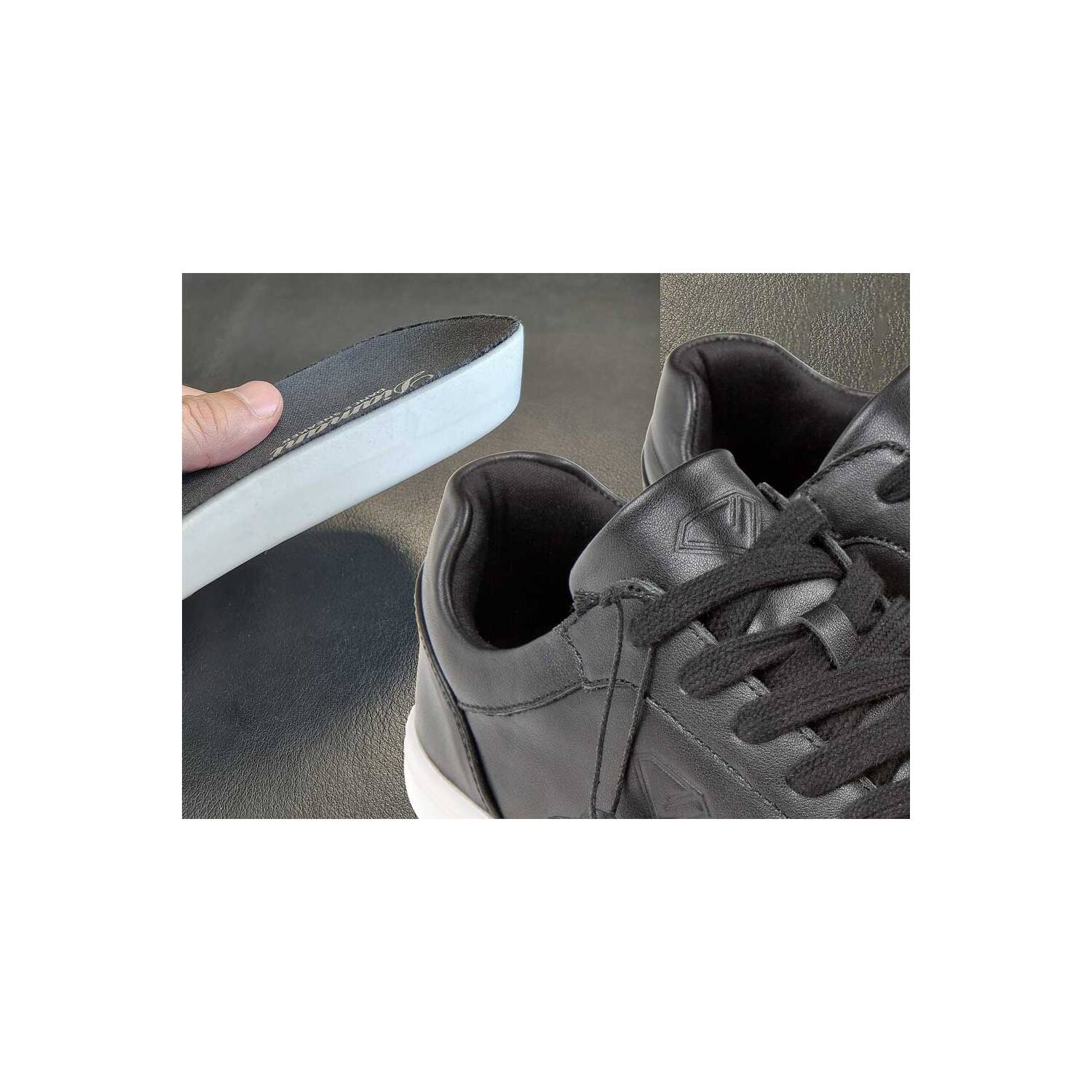 Diamant 212-502-028 BEAT Tanzsneaker schwarz mit weißer Sohle