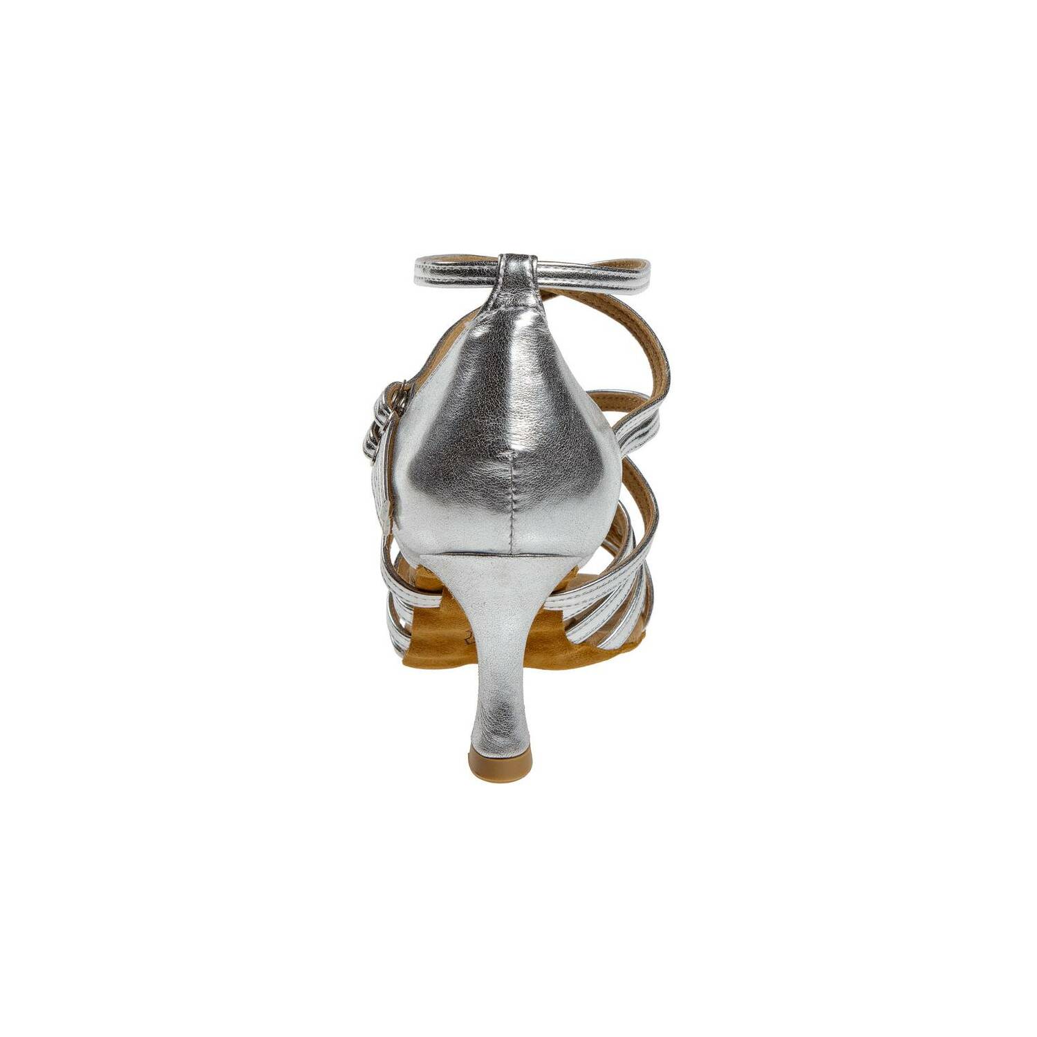 Latein Tanzschuhe silber - Diamant 108-087-013