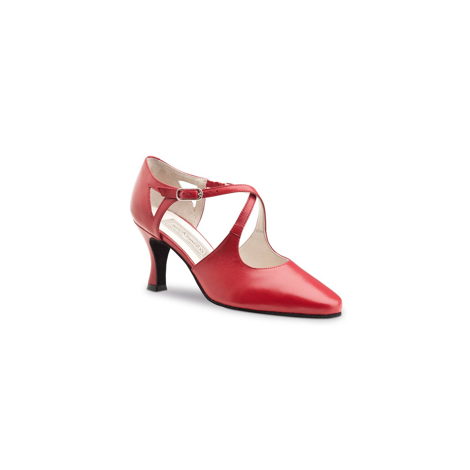 Ines 6,5 cm Tanzschuhe in rot -  Werner Kern