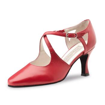 Rote Damentanzschuhe - Passion-Dance