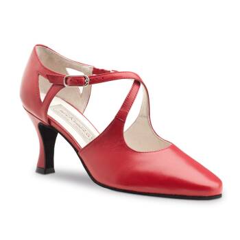 Ines 6,5 cm Tanzschuhe in rot -  Werner Kern
