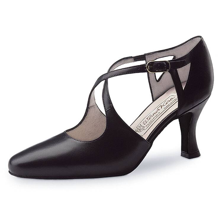 Damentanzschuhe schwarz Ines 6,5 - Passion-Dance