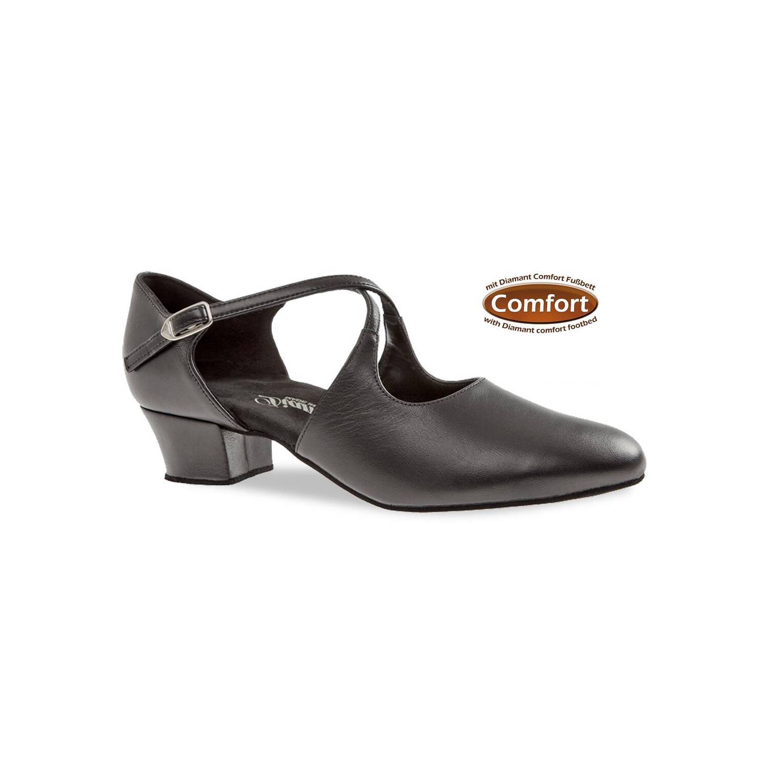Damen Tanzschuh geschlossen - Diamant 052-102-034