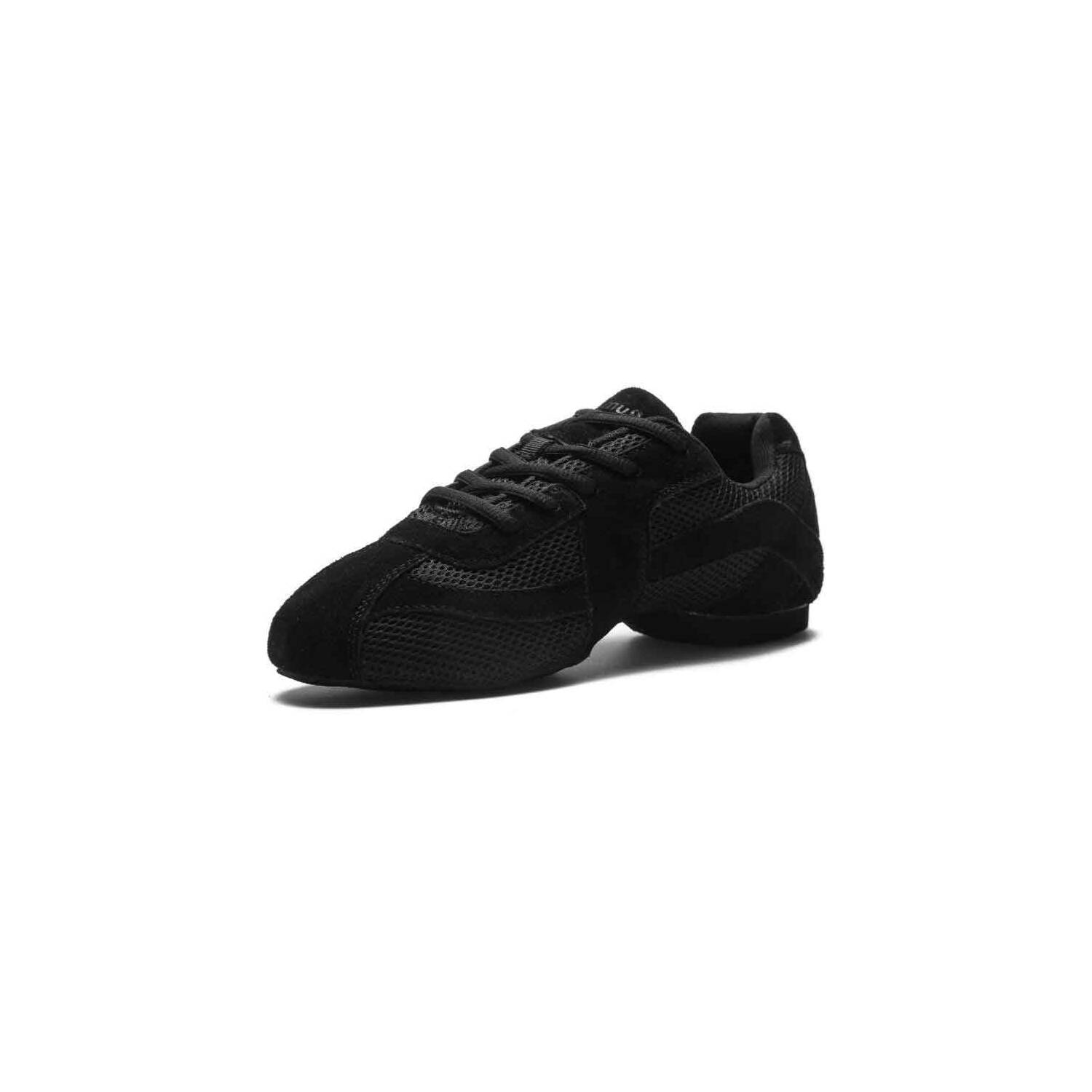 Rumpf Sparrow 1572 schwarz durchgehende Chromledersohle Dancesneaker