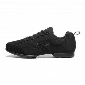 Rumpf 1567 ZUMA schwarz Dancesneaker geteilte Drehpunktsohle für LineDance ModernDance usw.