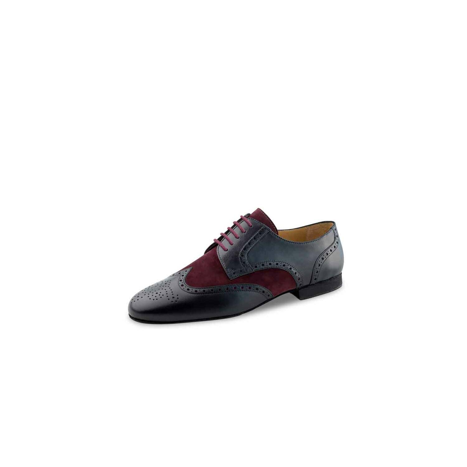 Werner Kern 28053 schwarz-bordo Herrentanzschuhe